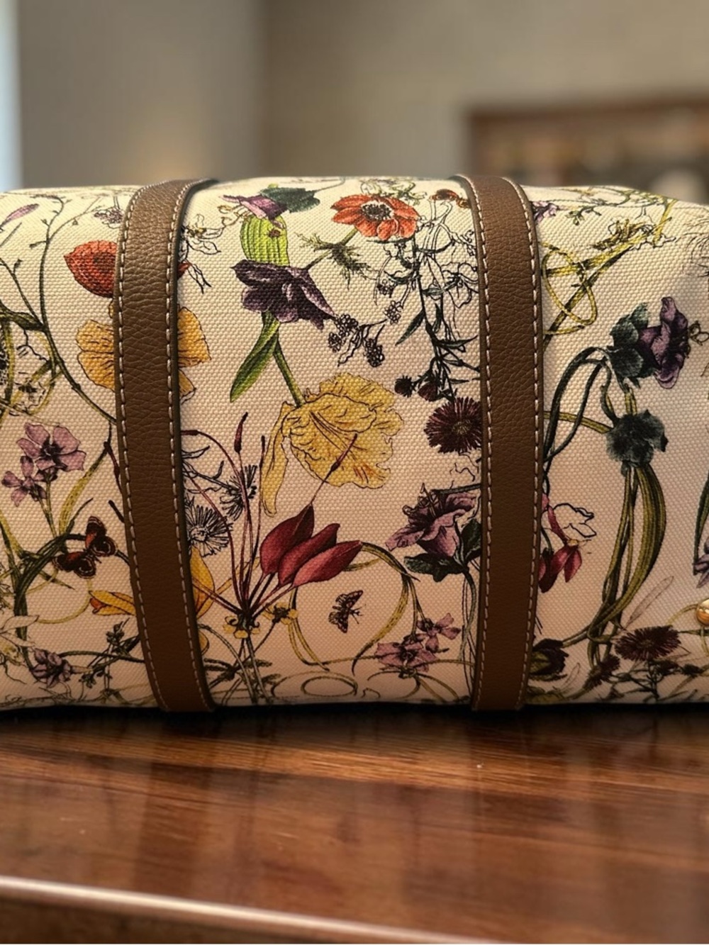 Gucci Flora Infinity Joy Boston Bag - Picture 6 of 15